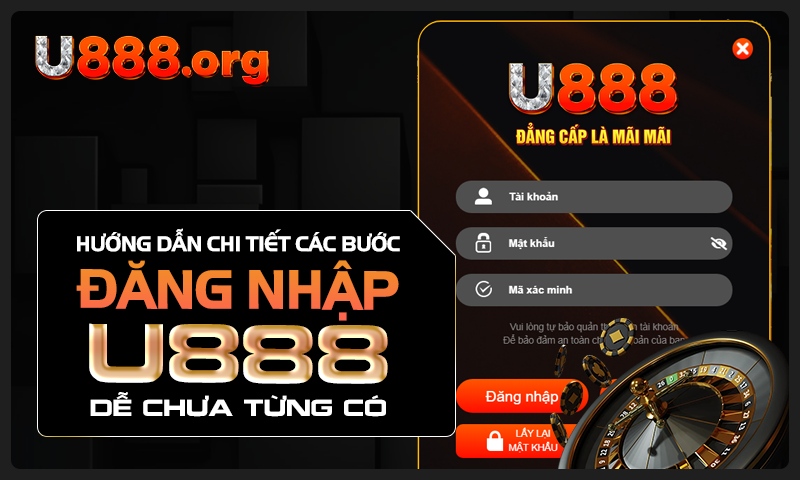 Hướng Dẫn Chi Tiết Các Bước Đăng Nhập U888 Dễ Chưa Từng Có